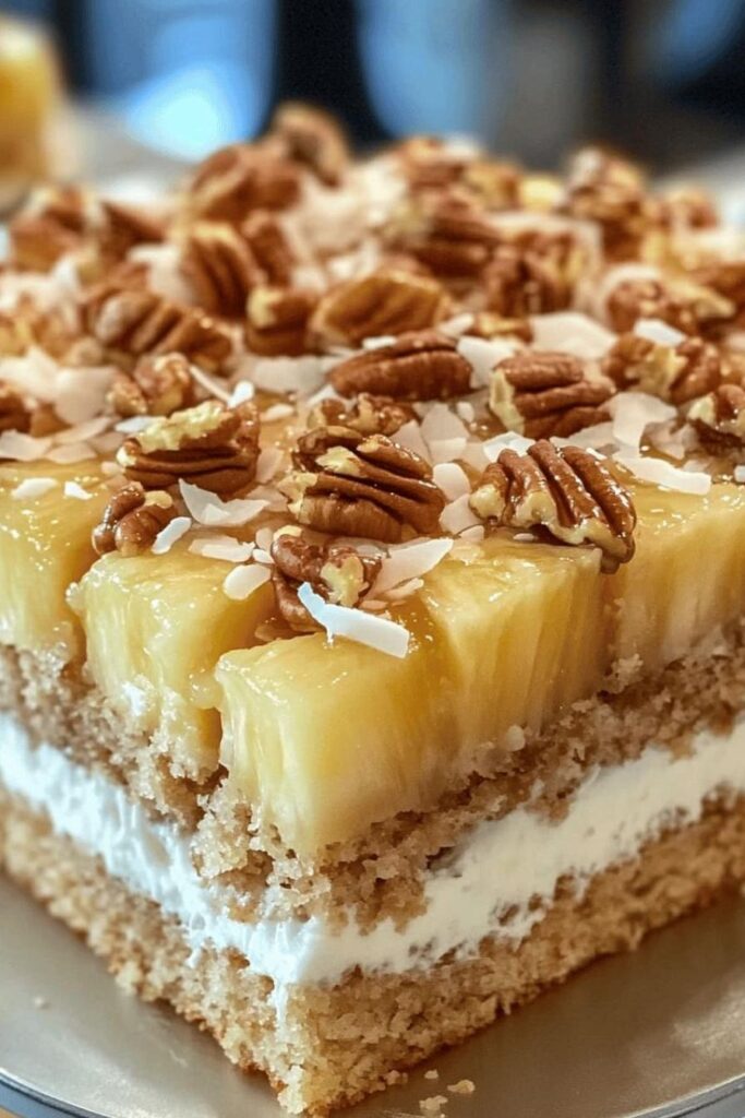 Pineapple Coconut Cake Recipe for Tropical Delight