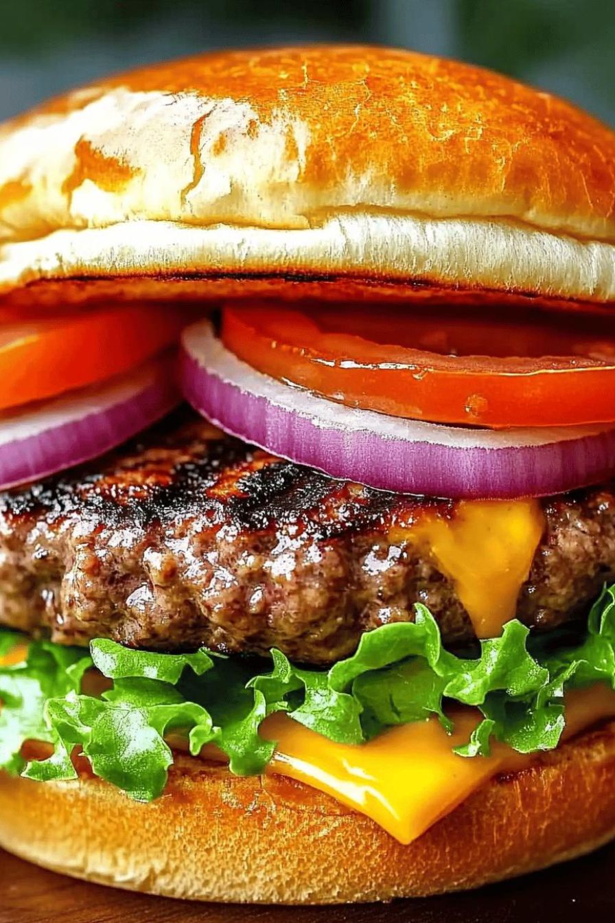 The Ultimate Cheeseburger Recipe You Must Try Today