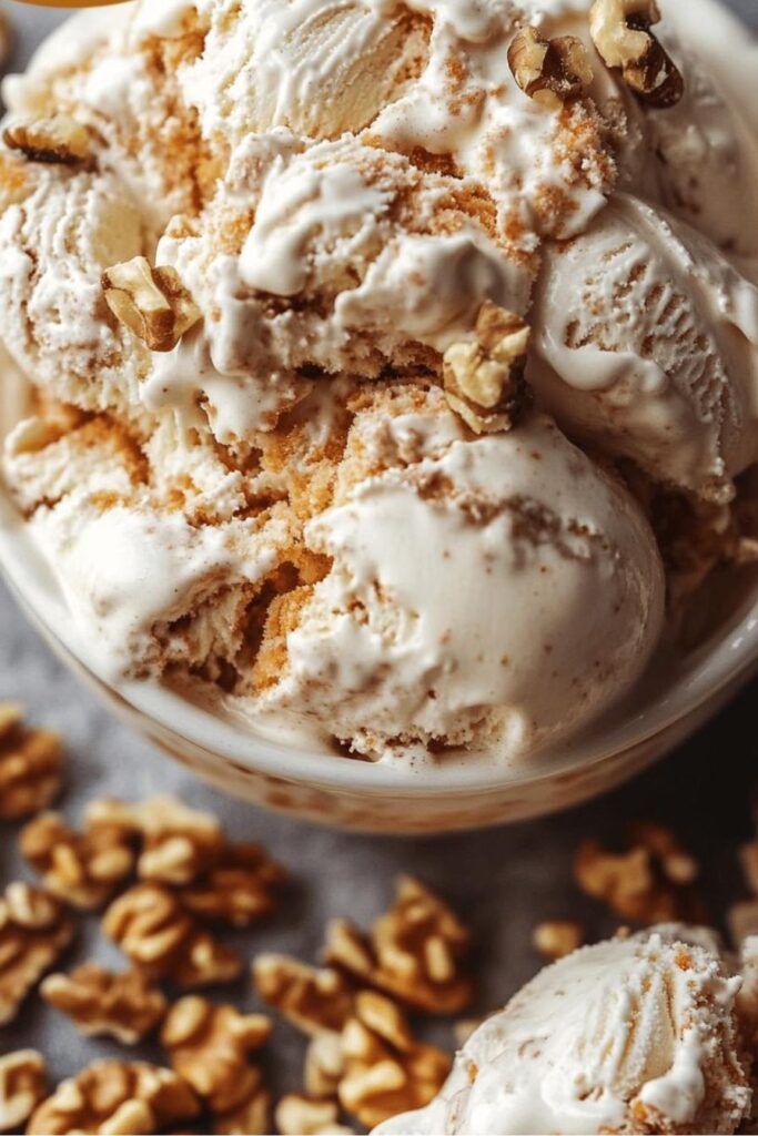 Creamy Carrot Cake Ice Cream is a must-try treat!