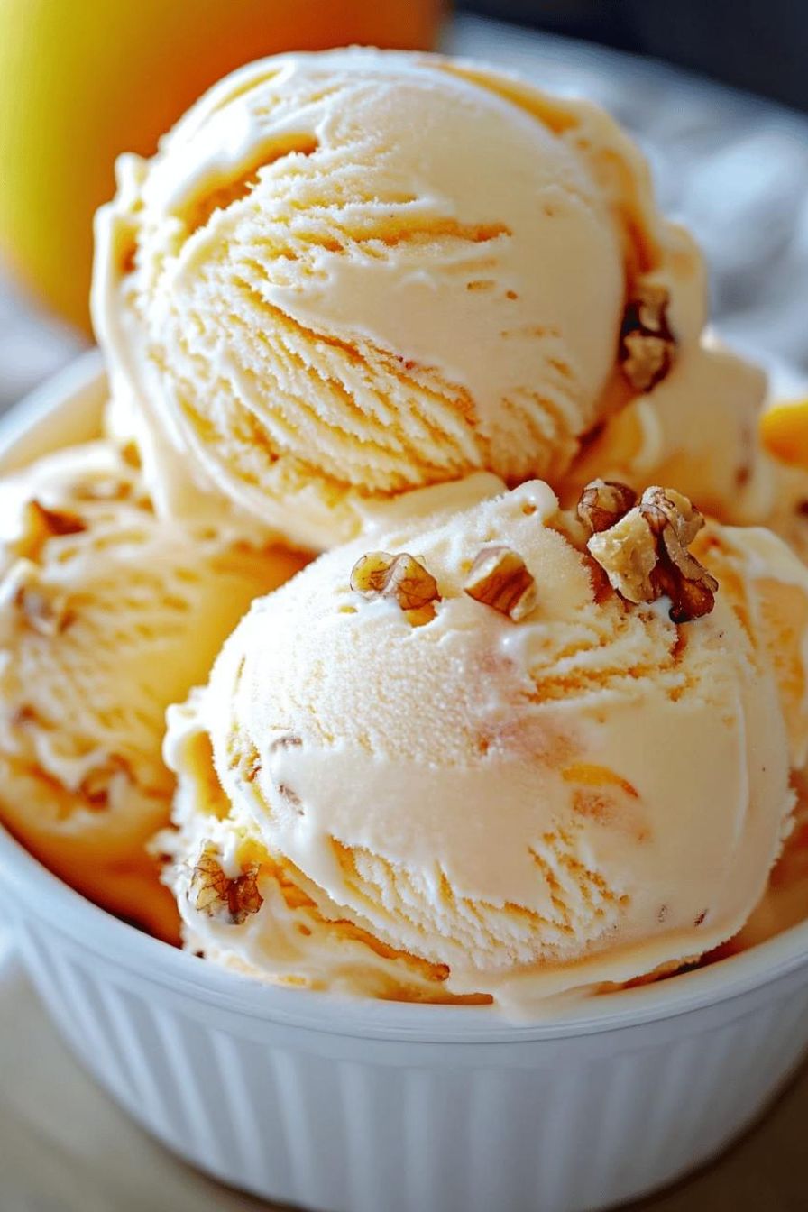 Homemade Carrot Cake Ice Cream is a must-try treat