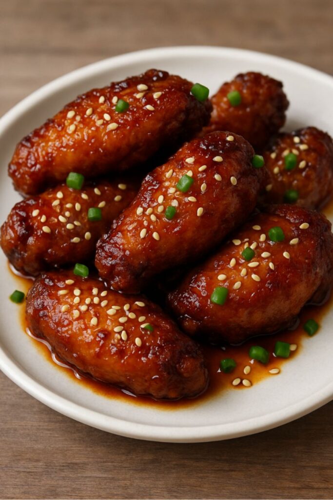 Sticky Sesame Garlic Wings for a Flavorful Feast