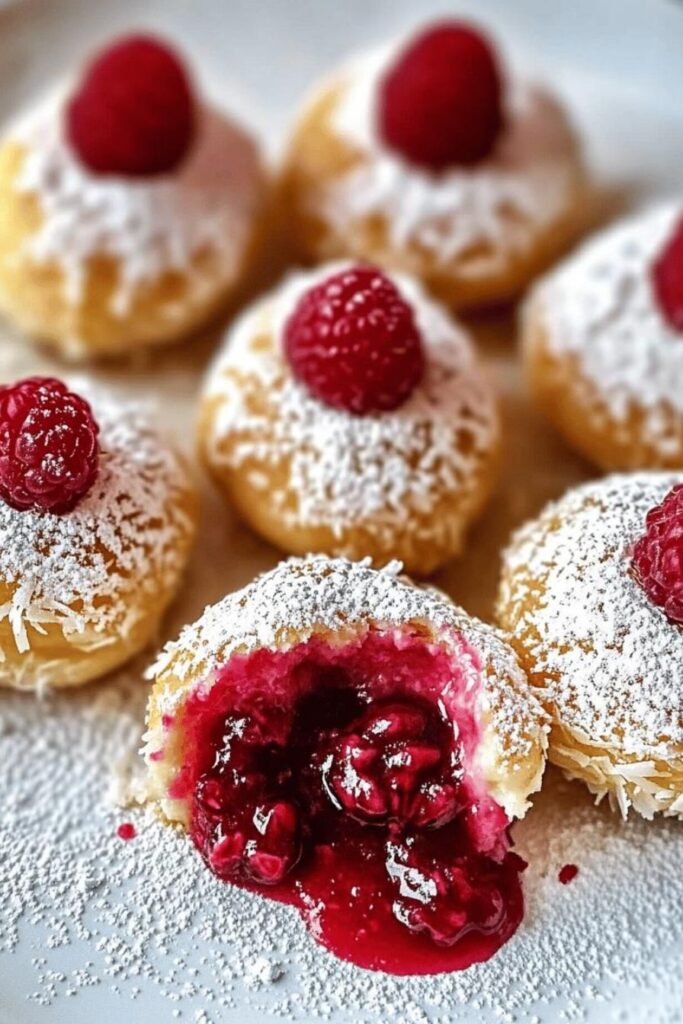 Raspberry Cream Cheese Bites are a must-try treat