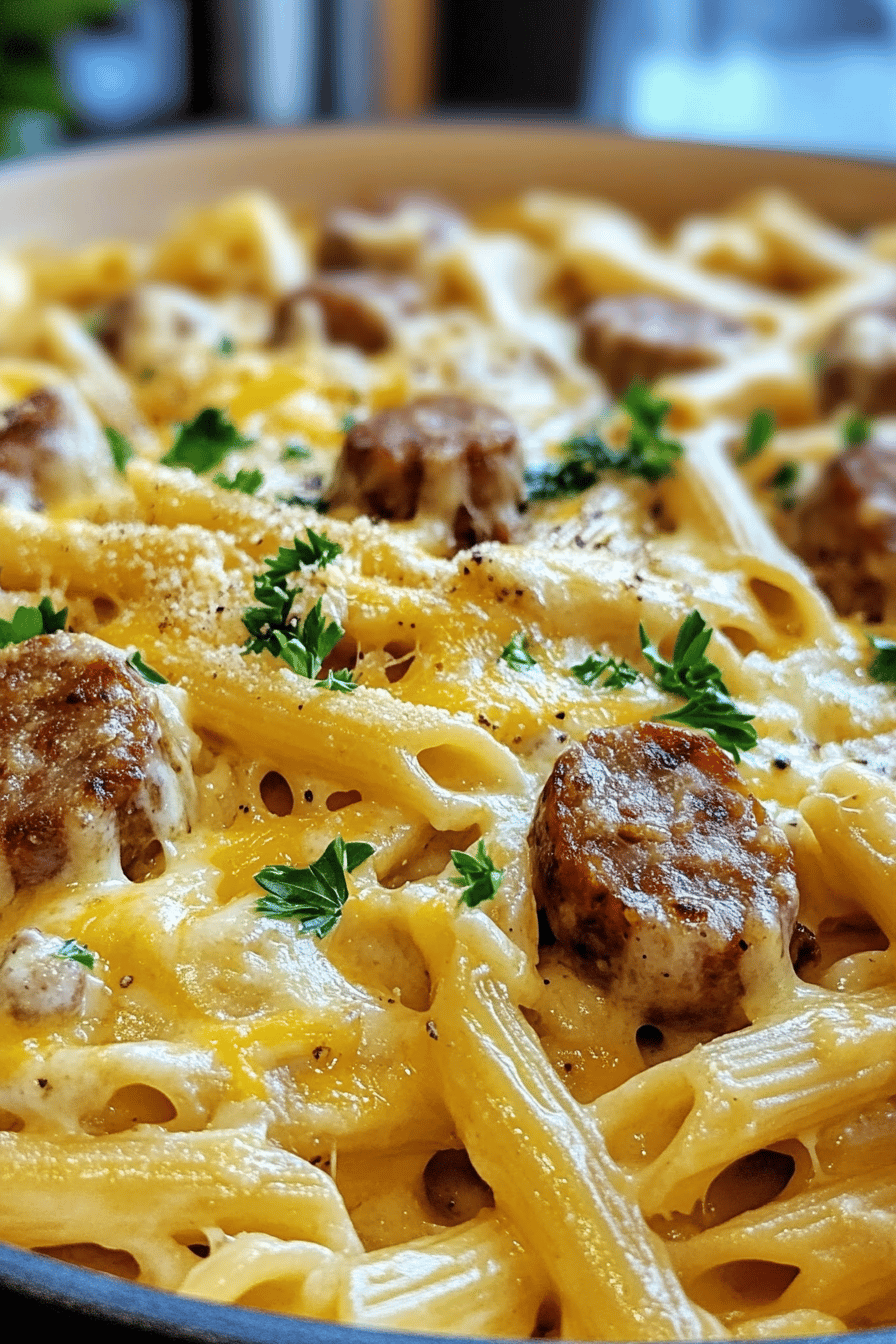 One-Pot Creamy Cajun Sausage Pasta